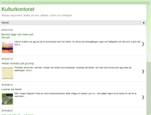 Tablet Screenshot of kulturkontoret.blogspot.com