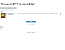 Tablet Screenshot of membersonly-cpfd.blogspot.com