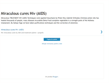 Tablet Screenshot of miraculouscureshiv.blogspot.com