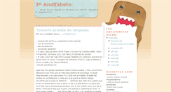 Desktop Screenshot of analfabetas2009-ccp.blogspot.com