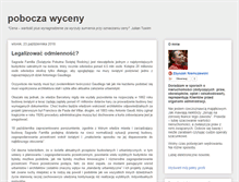 Tablet Screenshot of poboczawyceny.blogspot.com