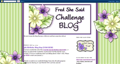 Desktop Screenshot of fss-challenge.blogspot.com