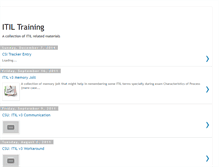 Tablet Screenshot of itiltraining.blogspot.com