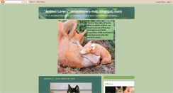 Desktop Screenshot of animalovers-mdp.blogspot.com