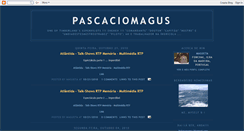 Desktop Screenshot of pascaciomagus.blogspot.com