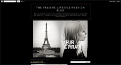 Desktop Screenshot of fraichefashion.blogspot.com