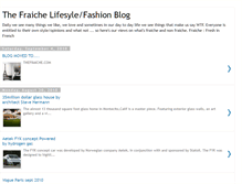 Tablet Screenshot of fraichefashion.blogspot.com