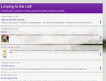 Tablet Screenshot of abledandlimping.blogspot.com