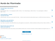 Tablet Screenshot of mundodasvitaminadas.blogspot.com