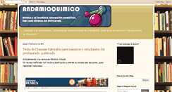 Desktop Screenshot of andamioquimico.blogspot.com