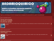 Tablet Screenshot of andamioquimico.blogspot.com