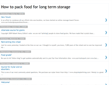 Tablet Screenshot of howtopackfood.blogspot.com