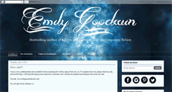 Desktop Screenshot of emily-goodwin.blogspot.com