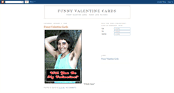Desktop Screenshot of funny-valentine-cards.blogspot.com