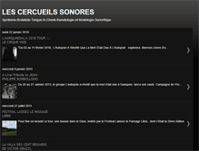 Tablet Screenshot of lescercueilssonores.blogspot.com