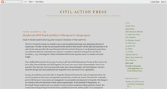 Desktop Screenshot of civilactionpress.blogspot.com