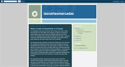 Desktop Screenshot of lascartasmarcadas.blogspot.com