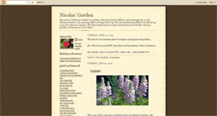 Desktop Screenshot of nicolasgarden.blogspot.com