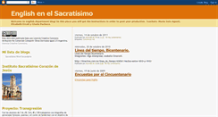 Desktop Screenshot of englishenelsacra.blogspot.com