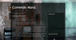 Desktop Screenshot of comendomana.blogspot.com