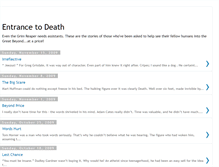 Tablet Screenshot of entrancetodeath.blogspot.com