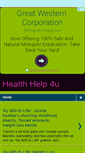 Mobile Screenshot of healthhelp4u.blogspot.com