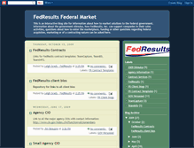 Tablet Screenshot of fedresultsblog.blogspot.com