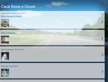 Tablet Screenshot of bolosedocescaca.blogspot.com