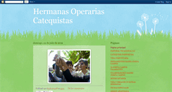 Desktop Screenshot of hermanasoperariascatequistas.blogspot.com