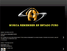 Tablet Screenshot of musicaremember.blogspot.com