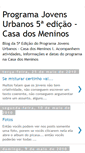 Mobile Screenshot of pju5casadosmeninos.blogspot.com