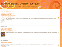 Tablet Screenshot of differentbutequaletwinning.blogspot.com