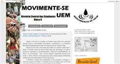 Desktop Screenshot of movimenteseuem.blogspot.com