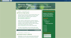 Desktop Screenshot of isoverstas.blogspot.com