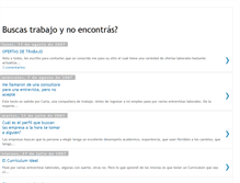 Tablet Screenshot of empleoenargentina.blogspot.com