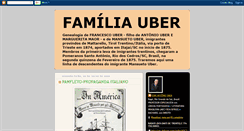 Desktop Screenshot of familiamansuetouber.blogspot.com