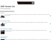 Tablet Screenshot of 2009yamahaxj6.blogspot.com