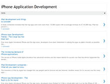 Tablet Screenshot of iphoneipadappsdevelopment.blogspot.com