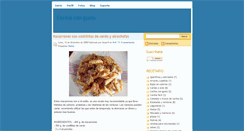 Desktop Screenshot of cocinagusto.blogspot.com