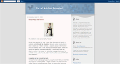 Desktop Screenshot of farrahashline.blogspot.com
