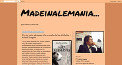 Desktop Screenshot of madeinalemania.blogspot.com