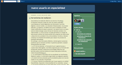 Desktop Screenshot of nuevousuarioenespecialidad.blogspot.com