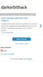 Mobile Screenshot of darkorbithack.blogspot.com