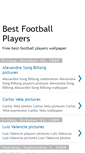 Mobile Screenshot of best-football-players.blogspot.com