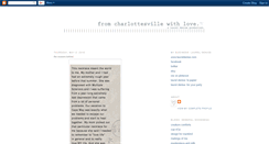 Desktop Screenshot of fromcvillewithlove.blogspot.com