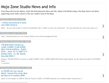 Tablet Screenshot of mojozonestudio.blogspot.com