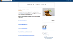 Desktop Screenshot of dixiesclassroom.blogspot.com