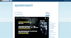 Desktop Screenshot of epistemass3.blogspot.com