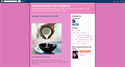 Desktop Screenshot of emagrecendosemcirurgia-emagrecendo.blogspot.com