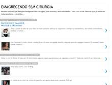 Tablet Screenshot of emagrecendosemcirurgia-emagrecendo.blogspot.com